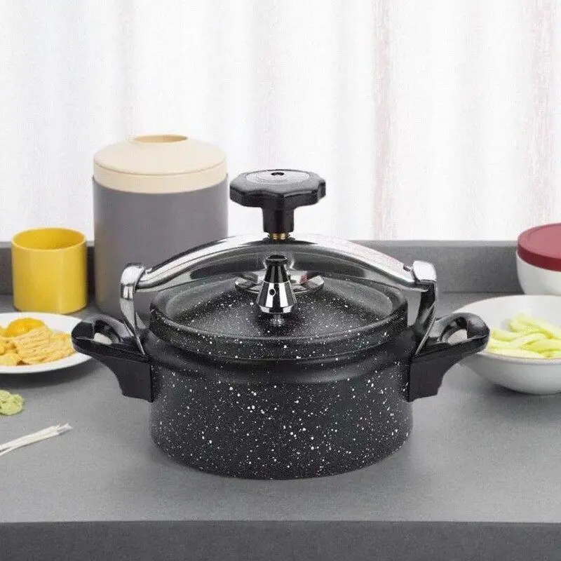 Mini Pressure Cooker Small Pressure Cookers Kitchen Commercial Gas Open Flame Universal 2-3 People Use Cooker Aluminium Cooking