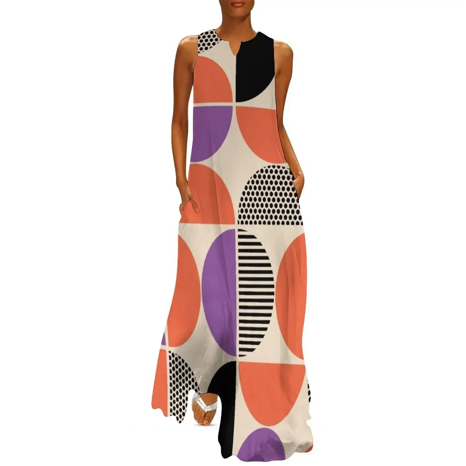 

Geometric Pattern 932 Long Dress luxury dresses Long dress dresses for womens 2025 dress for women summer