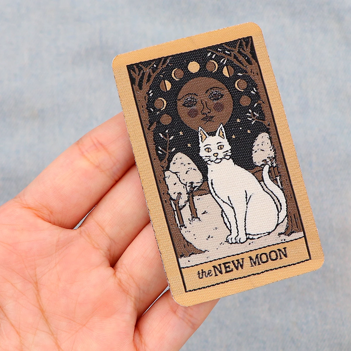 Tarotcard Patch Iron On Patches Voor Kleding Stickers Geborduurde Patches Op Jassen Diy Kleding Strepen Voor Kinderen