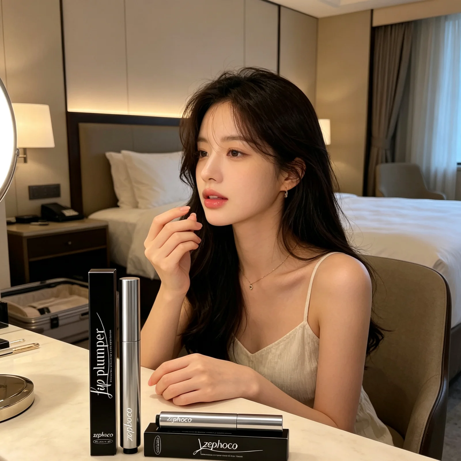 제포코 립 플럼핑 글로스 롱래스팅 건조한 입술 개선 딥 - Lip Gloss Plumping 리뷰 및 가격