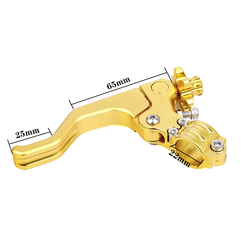 Universal Motorcycle CNC Aluminum Short Stunt Clutch Lever For KTM Honda Suzuki Yamaha Kawasaki Mt03 CBR Motocross Pit Dirt Bike