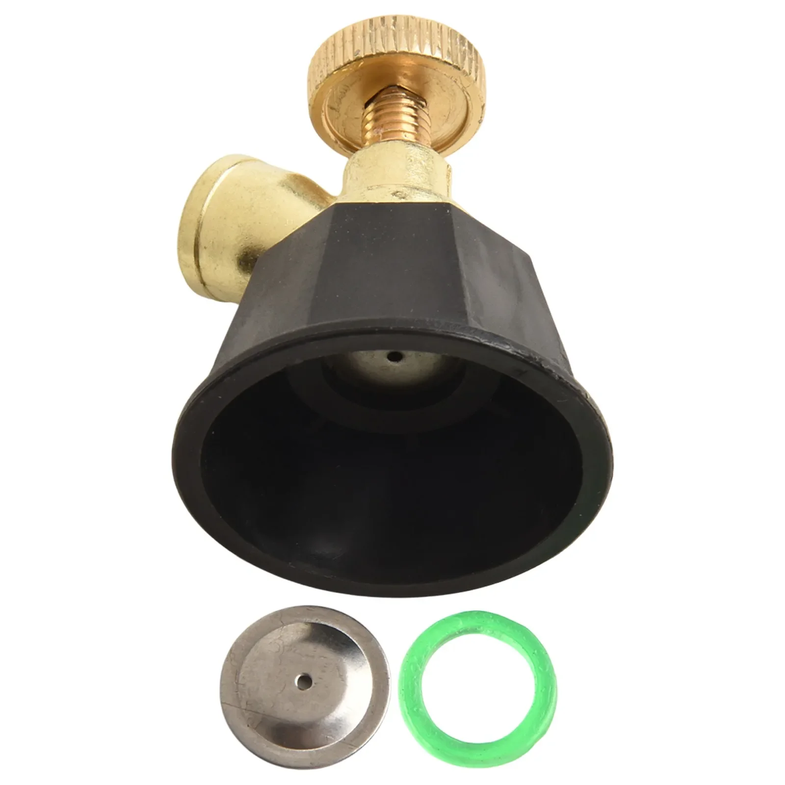 Agricultural Atomization Adjustable Nozzle Garden Alloy Black Cyclone Nozzle Irrigation Watering System Garden Supplies