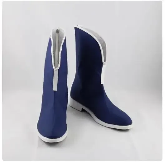 Ao Bing Cosplay Schuhe Herren Stiefel Blau