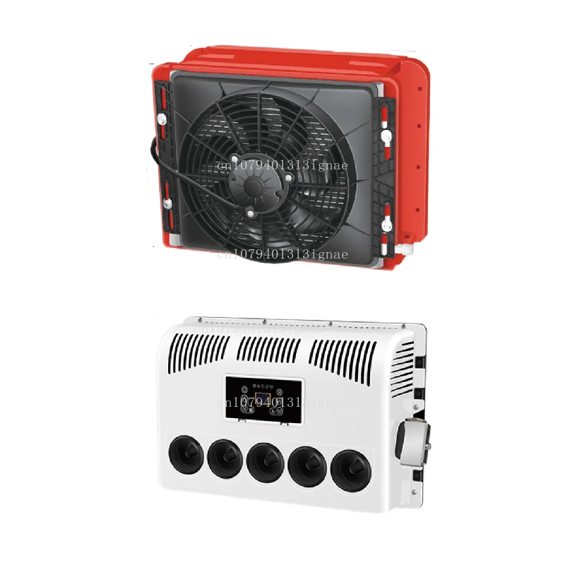 Parking electric air conditioner large truck 24v modified air conditioner frequency conversion engineering truck excavator