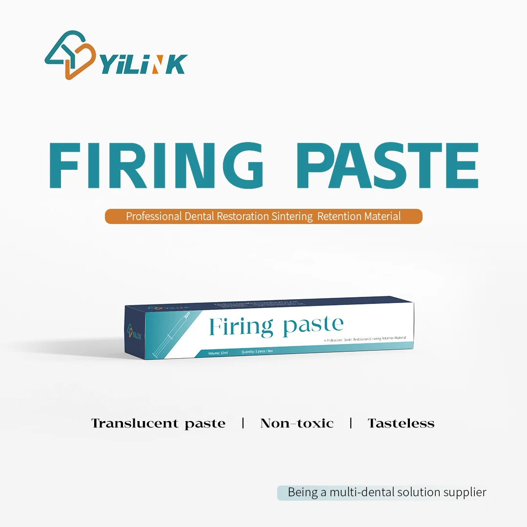 Yilink Dental Firing Paste Used to Fix Veneers Crowns and Bridges In Sintering Furnace During The Glazing Process