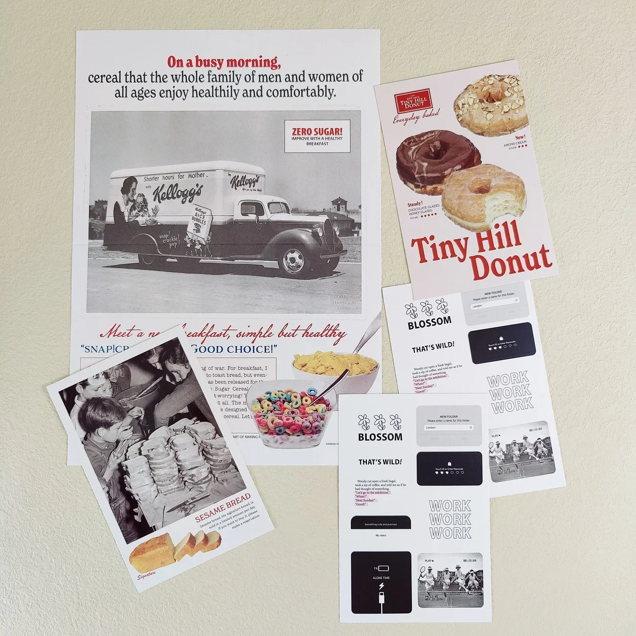 شخصيات OAB الكورية 202hosil مجلة ذات المناظر الطبيعية الخلابة ريترو سكرابوكينغ ملصق المواد التصوير ملصق حزمة الحرف اليدوية