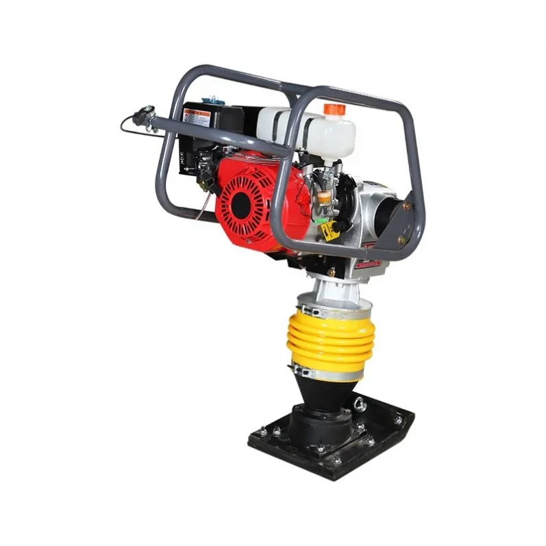 Cheap Price Vibrating Jumping Gasoline  Electric Tamping Rammer For Earth Work Construction