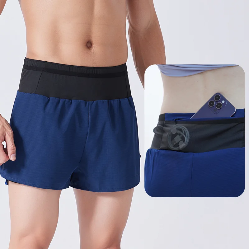 Summer Thin Running Marathon Quick-Drying Elastic Training Sports Men and Women Couple's Shorts Men's Basketball Fitness Shorts