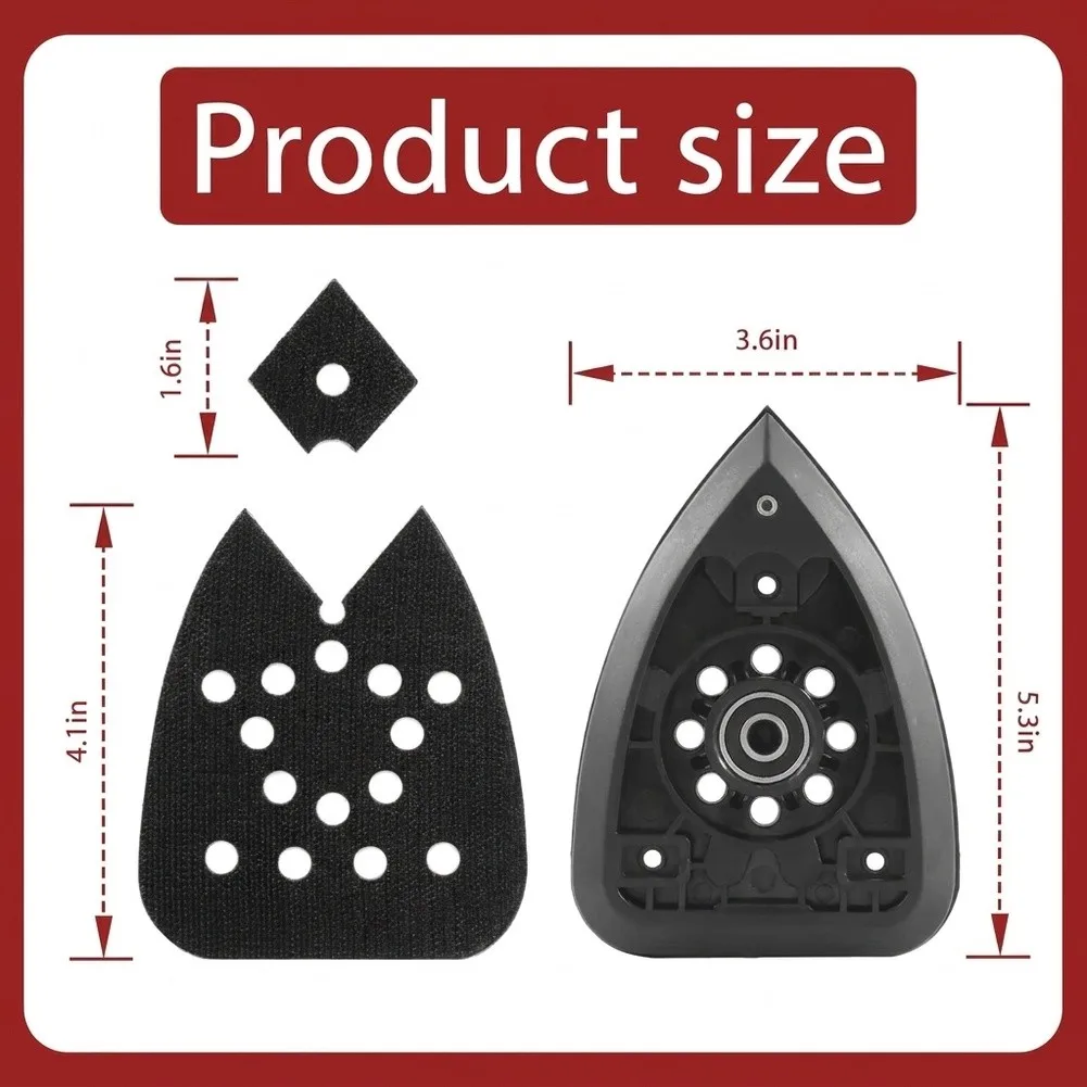 Polishing Machine Part 90604245 for Black and For Decker BDEMS600 KA2000 Grinder Pressure Plate 13 cm x 10 cm x 2 cm