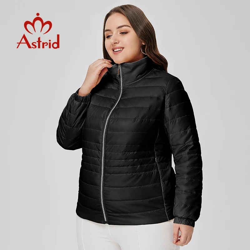 Astrid Women\'s Spring Jacket 2023 Padded Coat Women Parkas Ultra Light Quilted Short Female Clothing New In Outerwears Plus Size