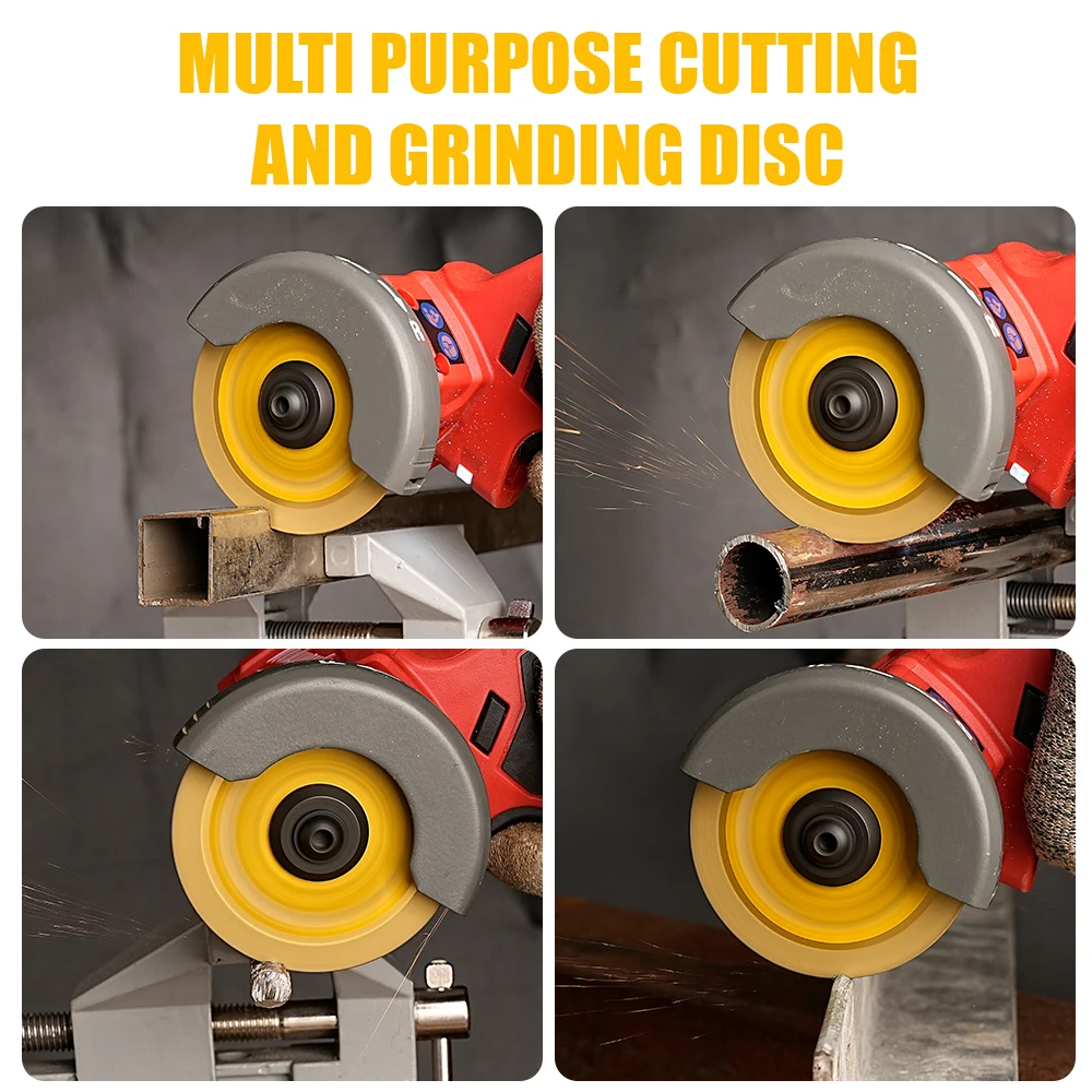 Piringan pemotong berlian Mini, alat gerinda memotong kaca keramik kayu baja 1/3/5 buah 75mm