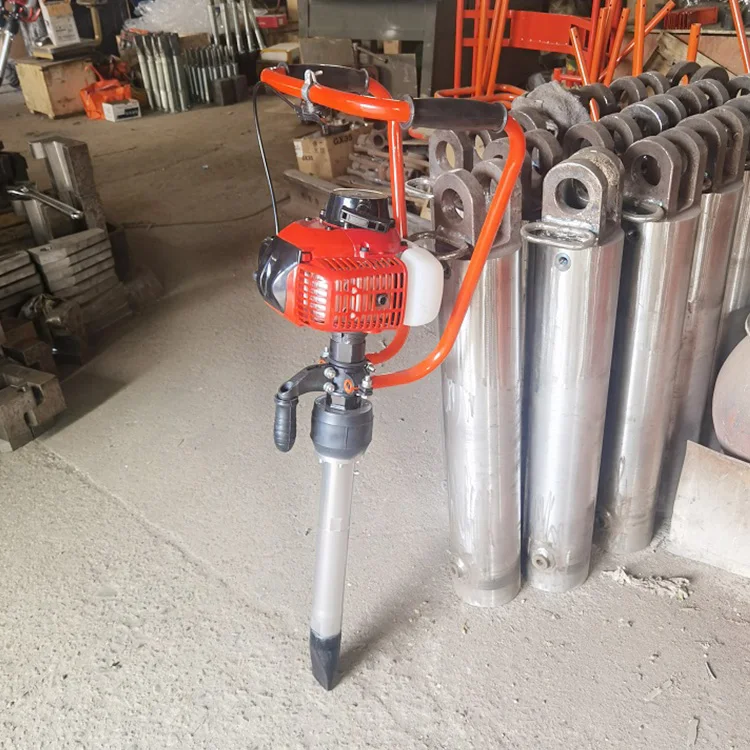 Hand-Held Portable Railway Impact Pick Vibrating Internal Combustion Tamper Rail Tamping Machine For Railway