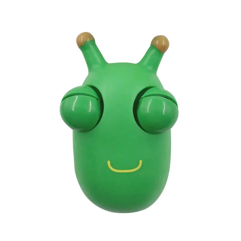 Jouet à presser en rafale de globe oculaire drôle, pincement d'oeil vert pour adultes et enfants, soulagement du Stress, Fidget, jouet de décompression créatif J143