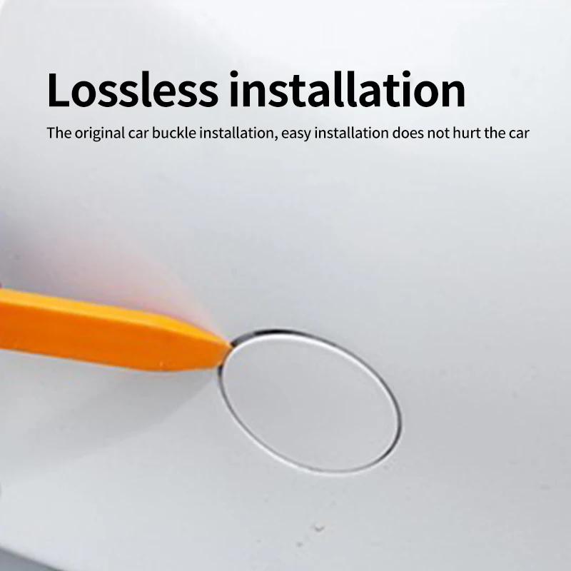 السيارات المصد الأمامي هوك سحب العين تريم ، مقطورة كاب المكونات لنموذج تسلا 3 ، قطع غيار السيارات الملحقات