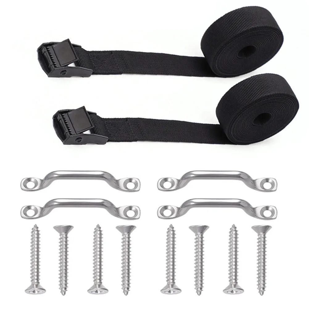 For Luggage For Roof Transport Heavy Duty Strap Nylon Webbing Strap Road Transport Camping Trip 1.2 Meters Long