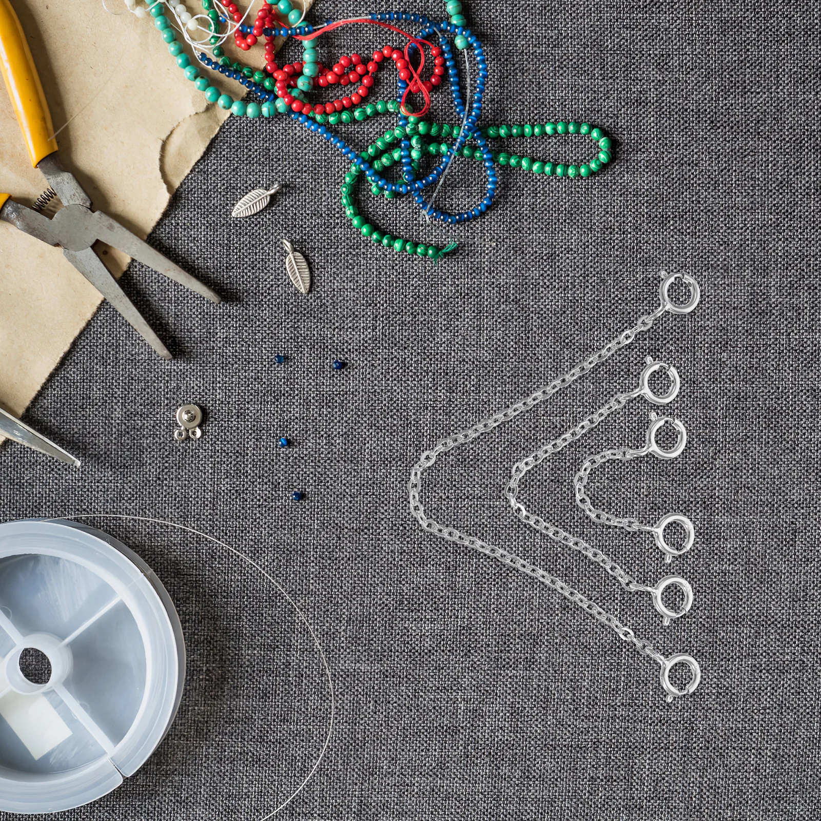 

3 Pcs Sterling Silver Extension Chain Necklace Extender Women's Bracelets Extenders Jewelry DIY Chains