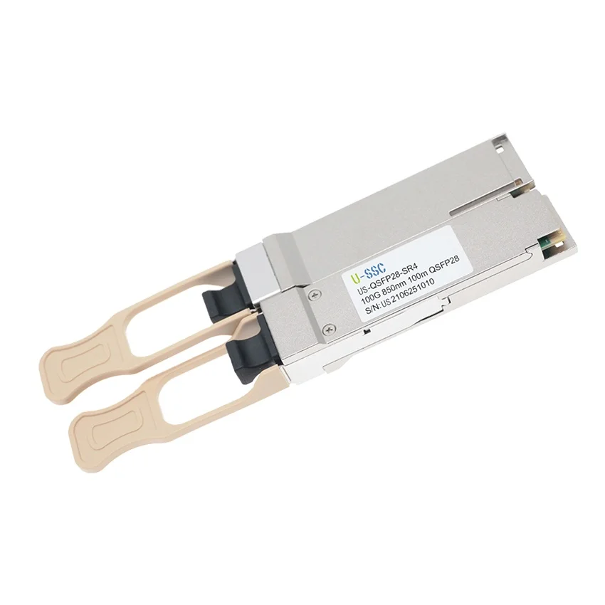 

Оптоволоконный приемопередатчик QSFP28 100G 100 нм/мм/время, модуль QSFP, SFP ГБ, высокопроизводительное оптоволоконное оборудование