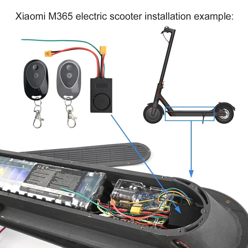 Anti-Theft Remote Control Lound Alarm For Xiaomi M365 1s Pro Pro2 for Ninebot Max G30 G30D Electric Scooter Device Replacement