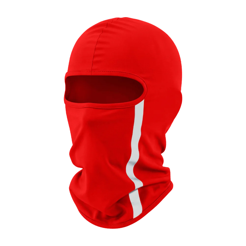 Reflective Balaclava Face Mask Breathable Ice Silk Motorcycle Mask Quick Dry Sun Protection Full Face Mask Riding Cycling