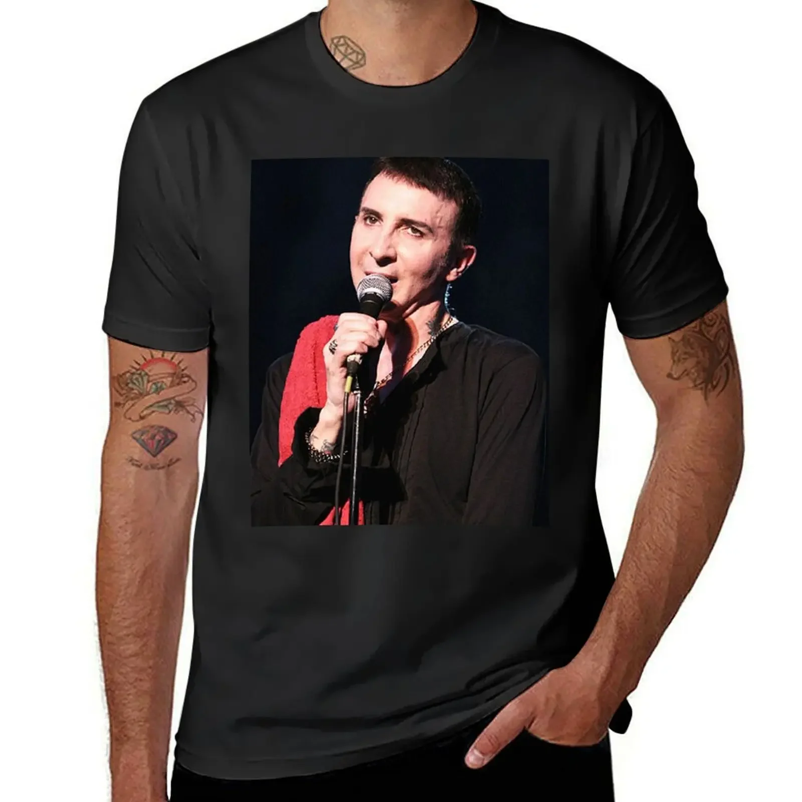 Marc Almond Pict Art T-Shirt anime figures kawaii clothes mens t shirts casual stylish