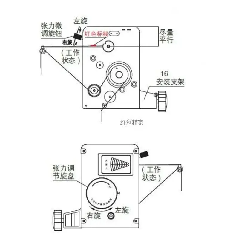 Supply Of Magnetic Tensioner MTCLL Suitable Wire Diameters Of 0.14 0.40Mm