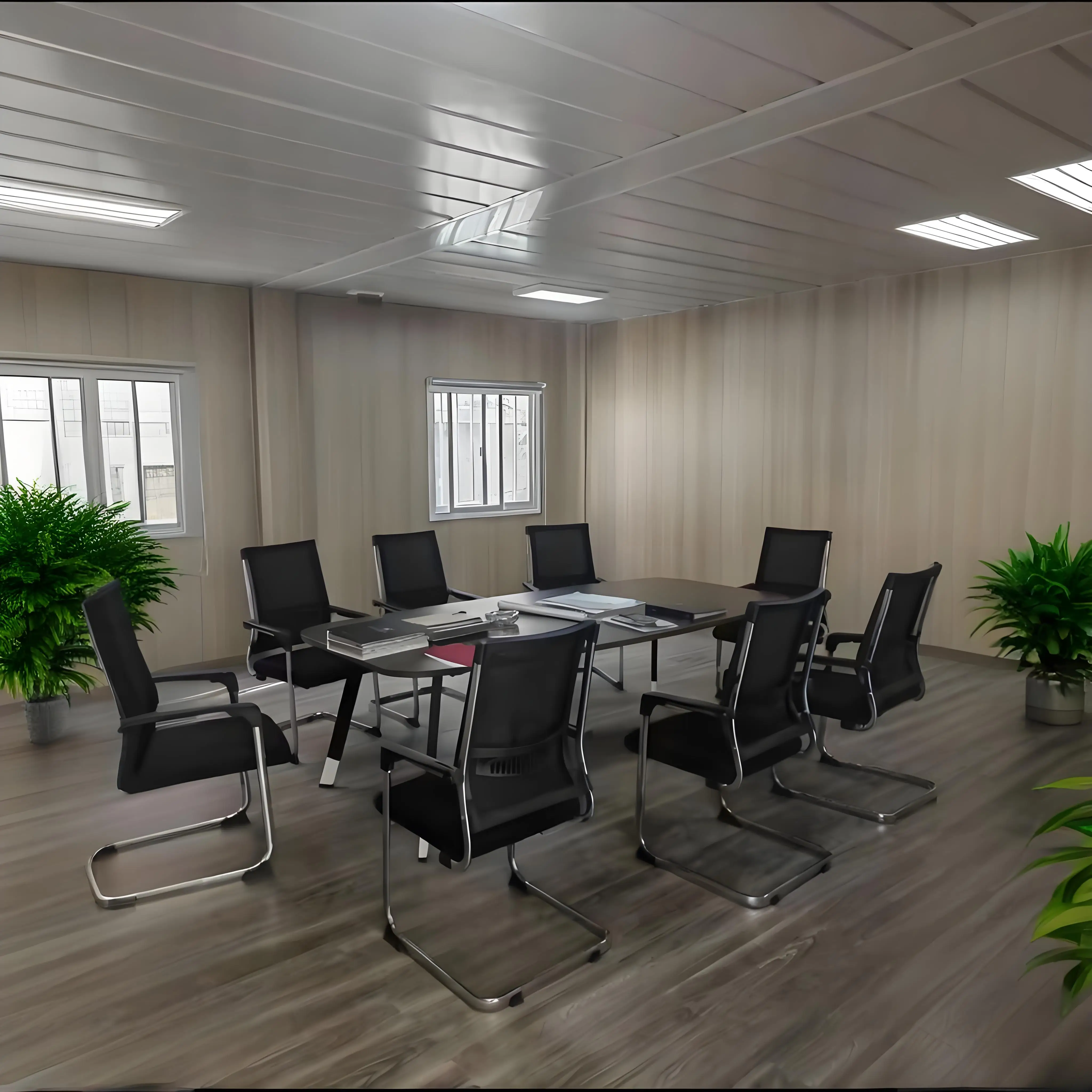 Casa container economica ad alta efficienza Siti di costruzione temporanea a montaggio rapido Soluzione a basso costo