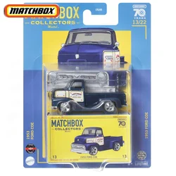 Original Mattel Matchbox Collectors Car 1/64 Diecast 70 Years 1953 Ford Coe Vehicle Model Toys for Boys Collection Birthday Gift