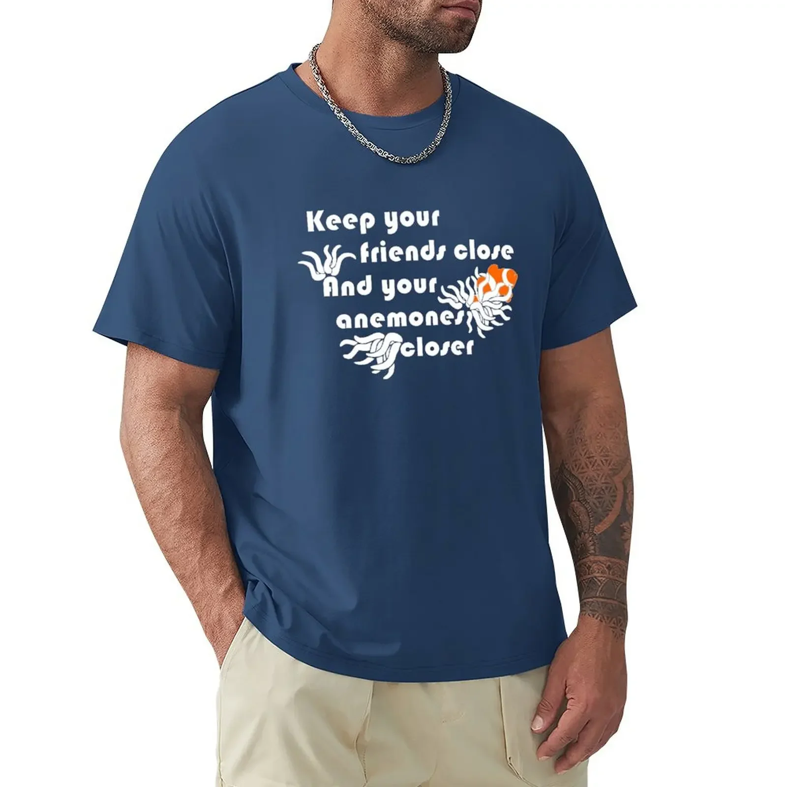 Keep Your Anemones Closer Funny SCUBA  Shirt T-Shirt graphics for a boy heavyweights boys animal print t shirts for men