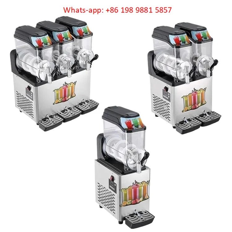 EJIN Commercial Frozen Drink Slushy Making Machine 12L Single Tank Snow Melting Machine Ice Snow