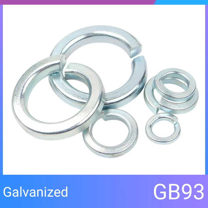 

GB93 Spring Washer M2 M2.5 M3 M4 M5 M6 M8 M10 M12 M14 M16 M18 M20 M22 M24 M27 Split Lock Elastic Gasket