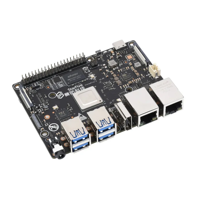 VisionFiLi2 RISC-V l'ordinateur simple de carte, processeur de StarFive JH7110 avec le GPU 3D intégré, base sur Linux