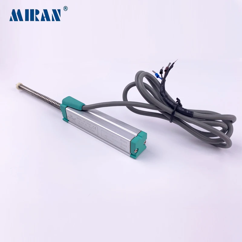 MIRAN LinecSKI Spring Self Return Position Sensor LR2 200mm Linear Potentiometer Displacement Transducer