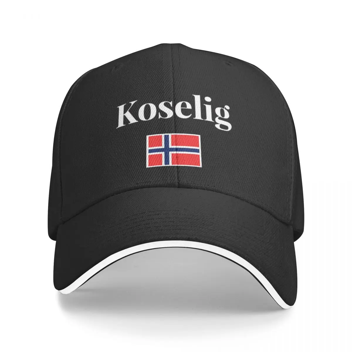 Koselig Norway Flag Sport Baseball Caps Women Men Printing Male Beach Golf Hat Peaked Cap