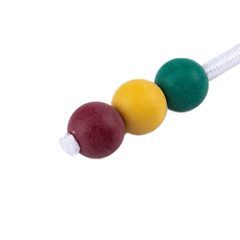 18mm Diameter Brock String Vision Convergence Insufficiency Training Tool Eye Sight Train  Target Pointing Practice Three Beads.