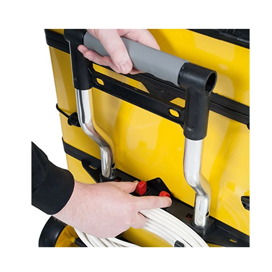 580*360*775MM Separable Tool Box Trolley Plastic Tool case Kit with Wheels