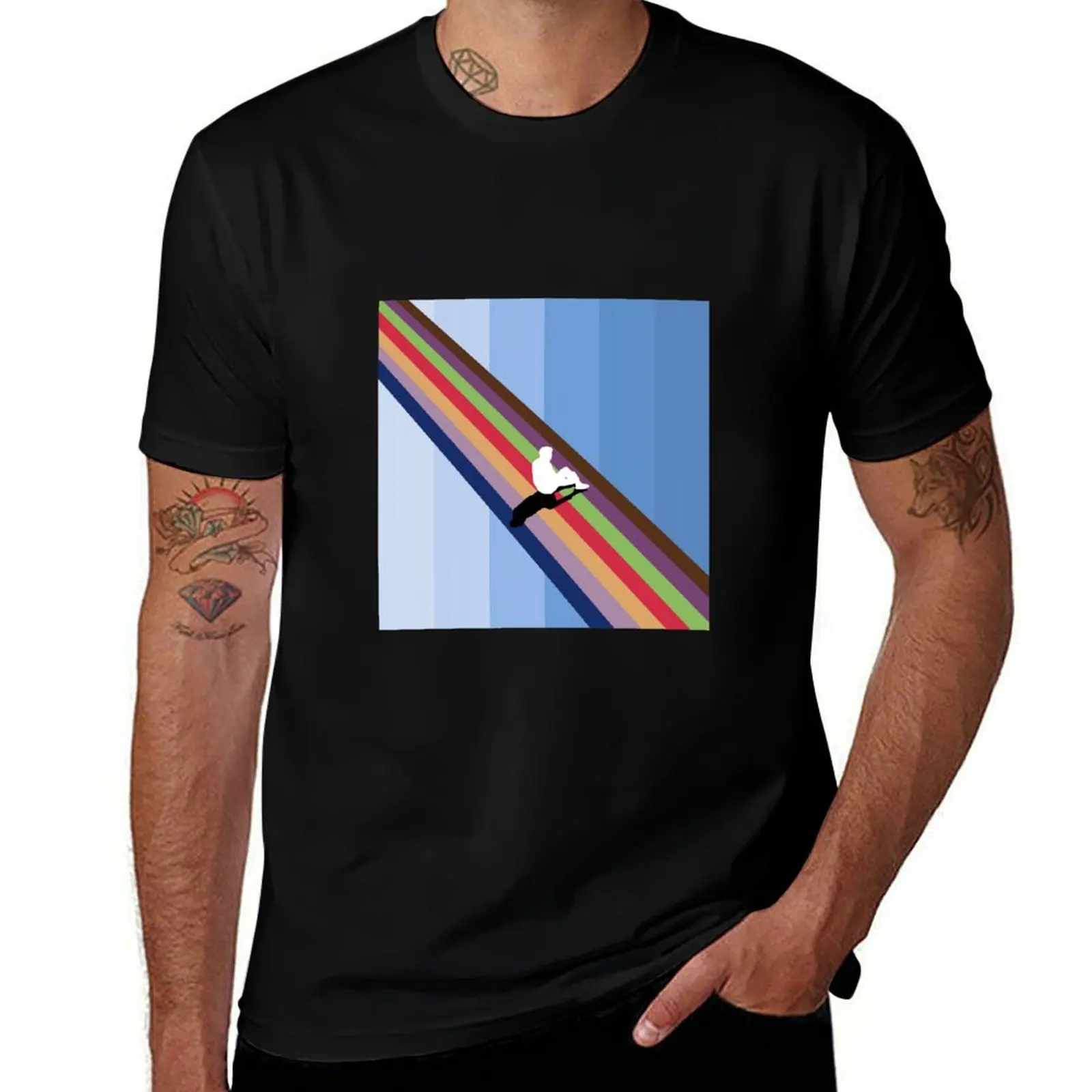 

Baby Keem Album Cover The Melodic Blue Fan Art Minimalism T-Shirt essential t shirt t shirts for man cotton soft T-Shirt