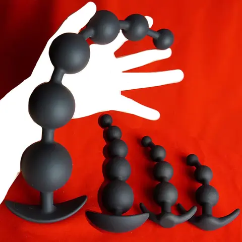 Silicone Anal Beads Dilator,Big Annals Balls,Long Ass Anus But Butt Plug,Analplug Buttplug Butplug,Analsex Prostate Sex Toys