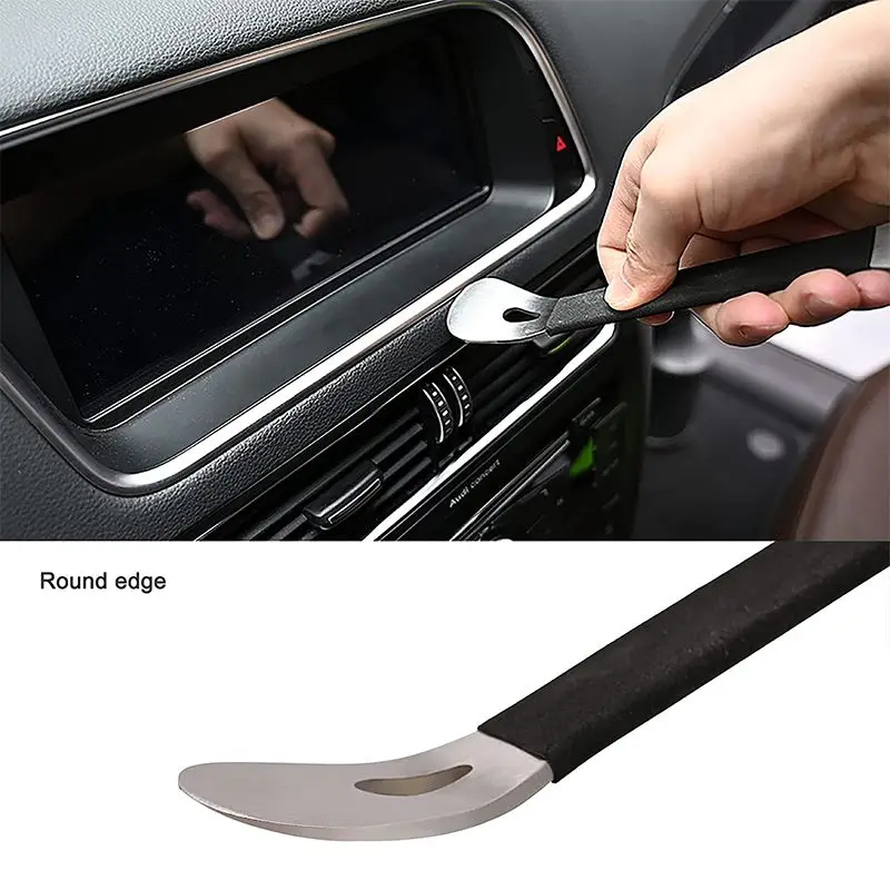 Car Interior Installation Removal Tool Stainless Steel Pry Plate Car Disassembly Pry Panel Audio Terminal car trim removal tools