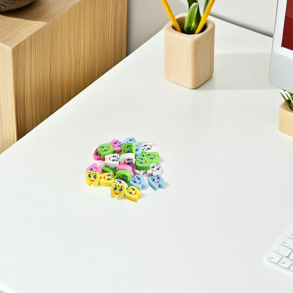 

70 Pcs Dental Eraser Erasers Decorative Pencil Camping Party Favors Drawing for Sketching Cartoon