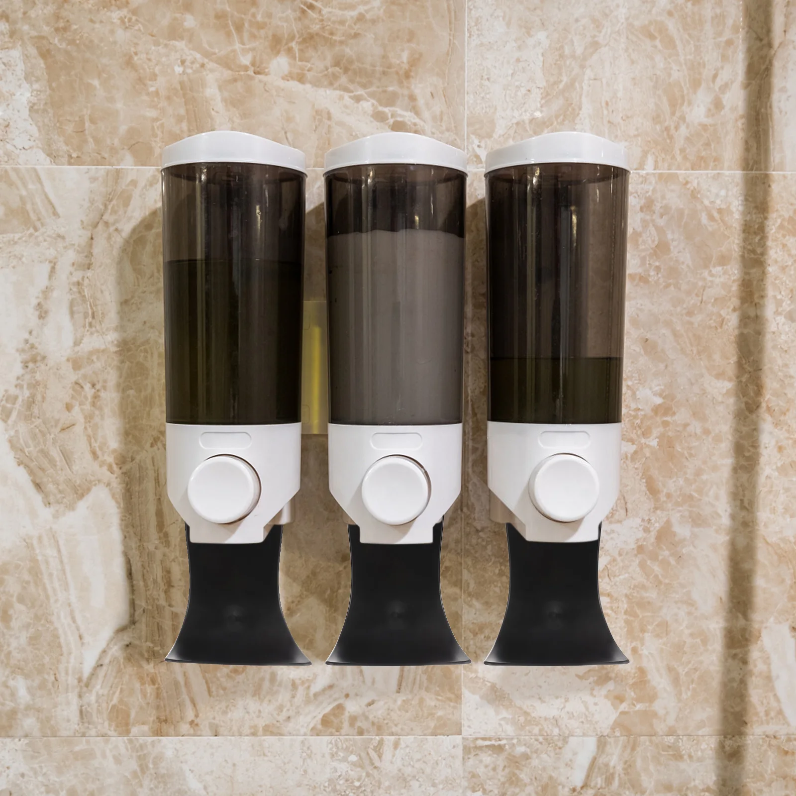 

Plastic Leak Proof Tray for Soap Dispenser Drip Mat Bathroom Kitchen Gel Foaming Container Home Use Easy Install Remove