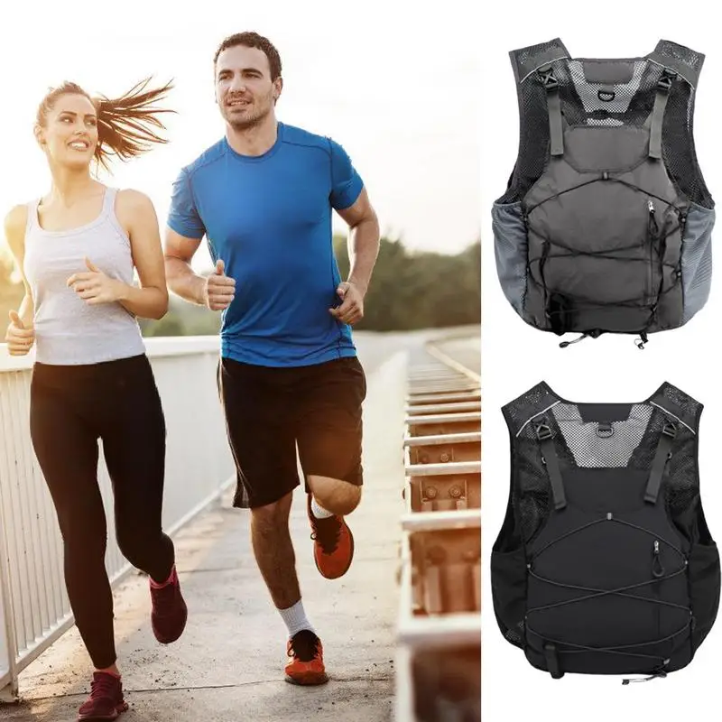 Sport Chest Bag Water Resistant Chest Packs Sports Utility Chest Pack With Built-In Phone Holder For Workouts Running Cycling