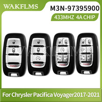 M3N-97395900 68241532AC 68217827AC For Chrysler Pacifica Voyager 2017 2018 2019 2020 2021 Keyless Go Smart Key 433.92MHz 4A CHIP