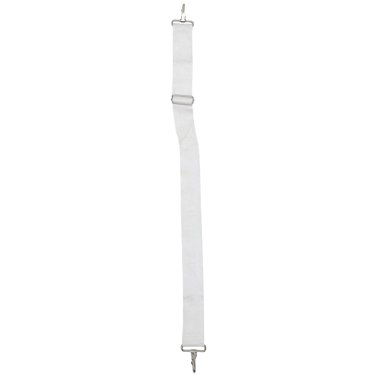 

White Snare Drum Strap Oxford Cloth Adjustable Durable Suspender Strap for Marching Parade Percussion Snare Drum Belt