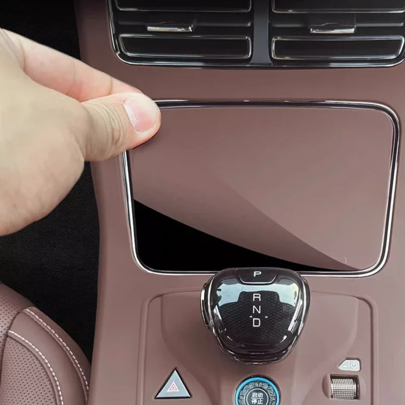 For BYD Han DMI 2020-2025 Central Silicone Protective Pad All-inclusive EV Interior Film Modification Supplies Water Cup Pad