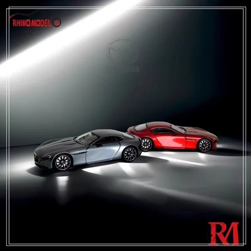 

Коллекционная модель автомобиля RM Diecast 1:64 RX-VISION Coupe (4-дверный/2-дверный) из сплава, сувенир, праздничный подарок, статическая модель для демонстрации