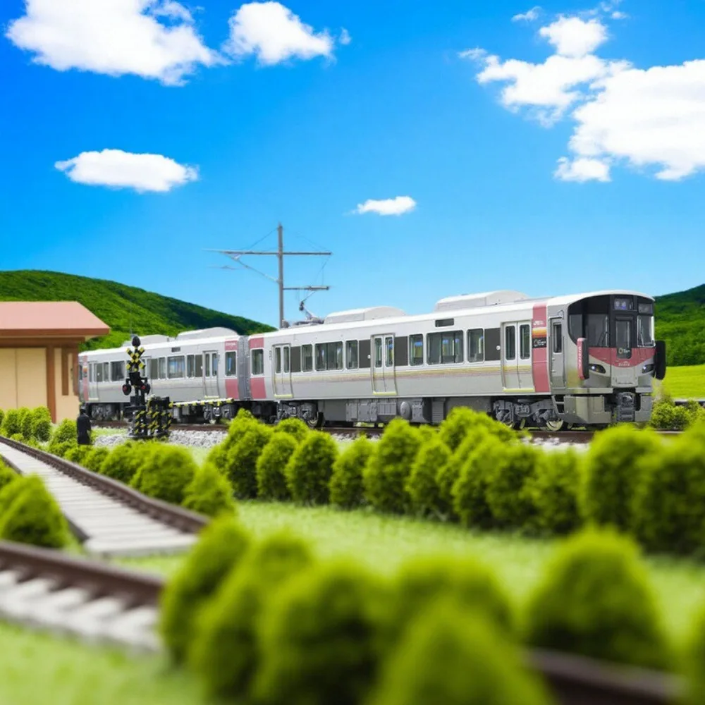 รถไฟจำลอง TOMIX รุ่น N-type 1/160 หมายเลข 227 รถโดยสารไฟฟ้าชนิด 500 สำหรับพื้นที่ชนบท 98155/98156 ชุดรถไฟสองตอน ของเล่นเด็กผู้ชาย ของขวัญ