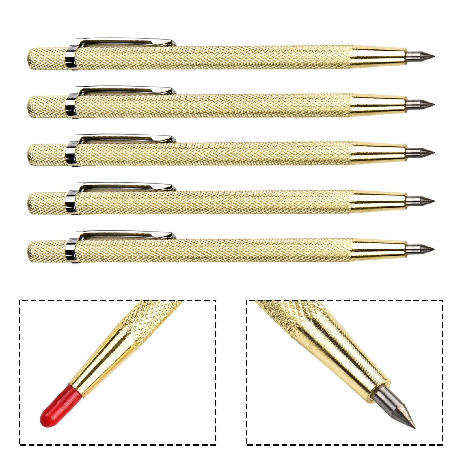 Lettering Pen Pen Diamond Glass Cutter Wear-Resistant Carbide Cutting Machine Metal Scriber Workshop Equipment