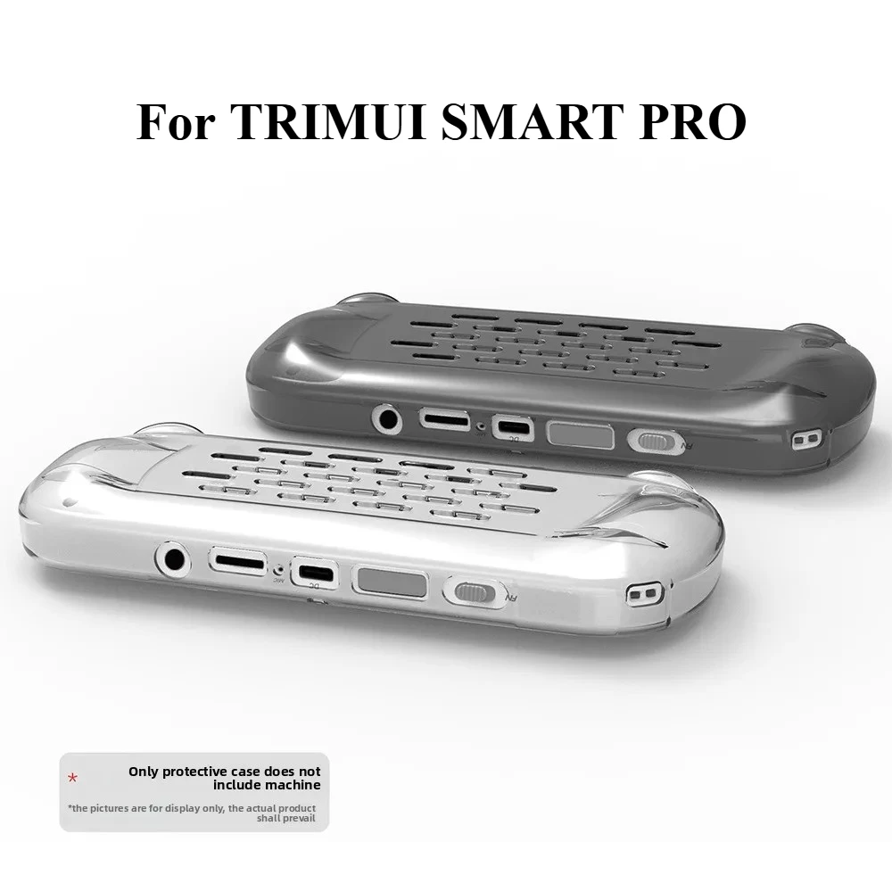 

For TRIMUI SMART PRO Clear TPU Protective Case Shockproof And Anti - Drop For Console