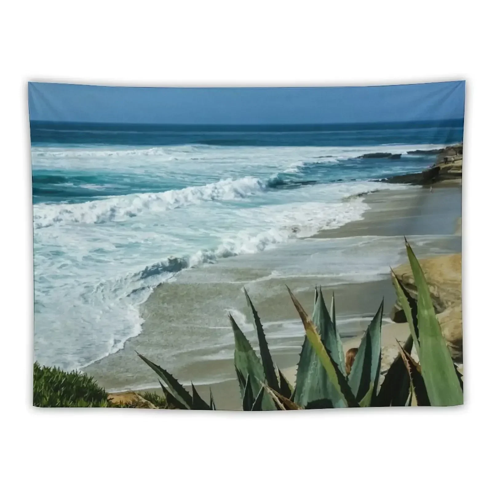 

La Jolla Shores California Tapestry Decorations For Room Decor For Room Tapete For The Wall Tapestry