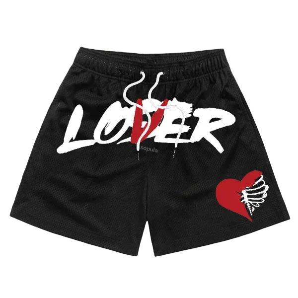 

Уличные спортивные шорты для влюбленных, шорты на шнурке с цифровым принтом, баскетбольные шорты, спортивные тренировочные дышащие модные повседневные шорты